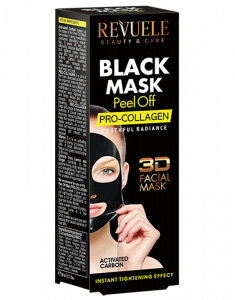 REVUELE Black Mask Peel off Pro-Collagen